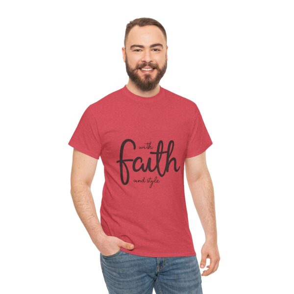 Unisex Heavy Cotton Tee - Image 182