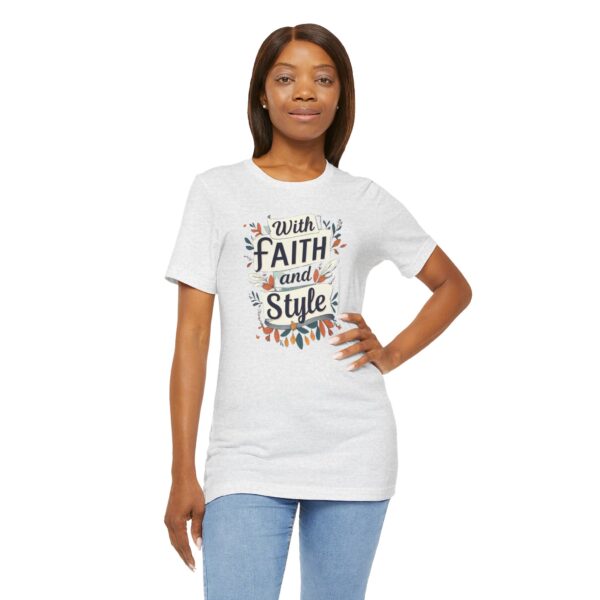 Unisex Jersey Short Sleeve Tee - Image 5