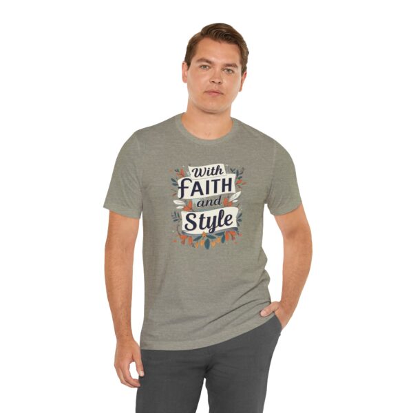 Unisex Jersey Short Sleeve Tee - Image 8
