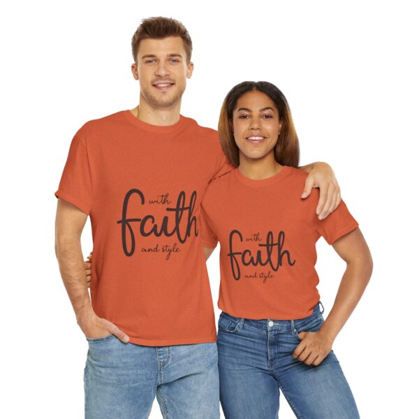Unisex Heavy Cotton Tee - Image 132