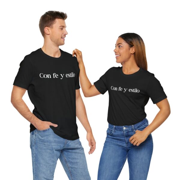 Unisex Jersey Short Sleeve Tee - Image 3