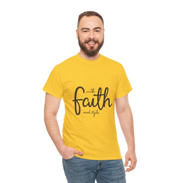 Unisex Heavy Cotton Tee - Image 167